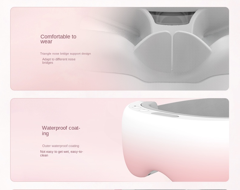 Karnz | Feuchtigkeitsspendendes Smart Steam Augenmassagegerät