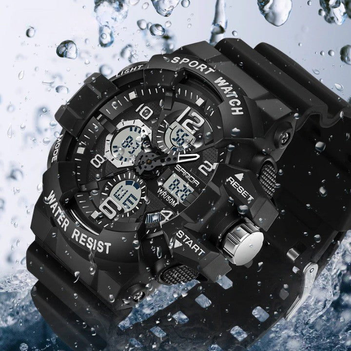 Karnz | Robuste Militär Wasserfeste Digitale Uhr