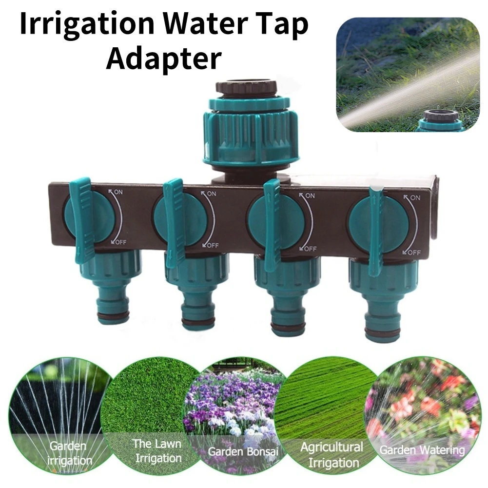 4-Wege Garten Wasserhahn Verteiler | Karnz