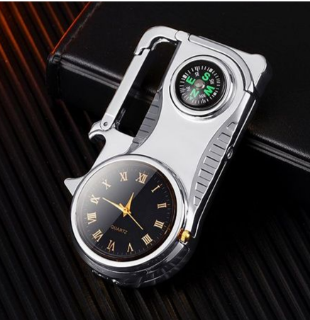 Compass Fire Camping Winddichter Feuerzeug Uhr | Karnz