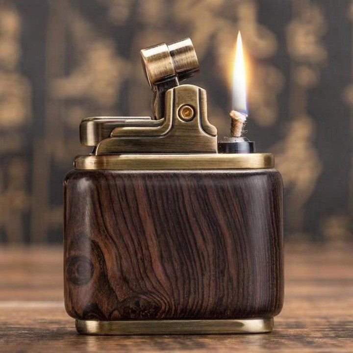 Holz Vintage Funken Petroleum Feuerzeug | Karnz