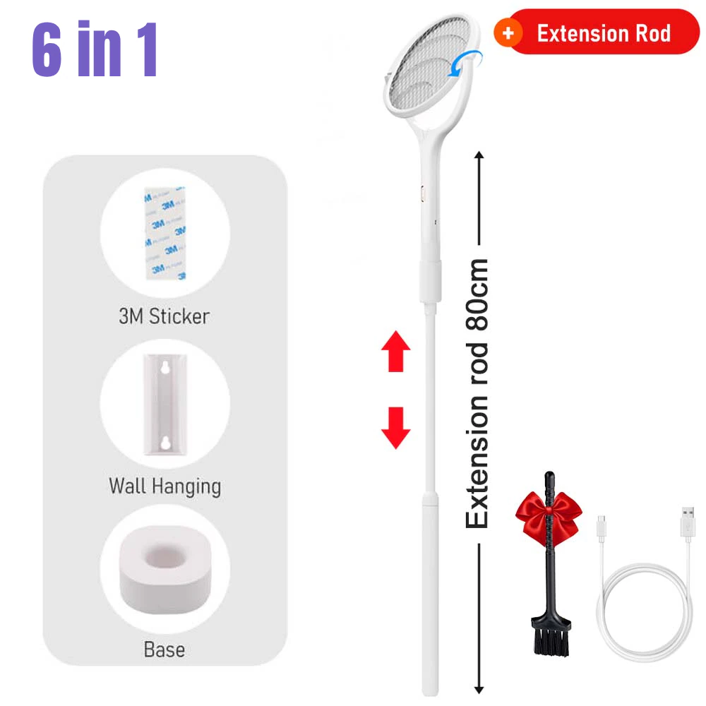 6in1 rotierbarer elektrischer Mückenvernichter | Karnz