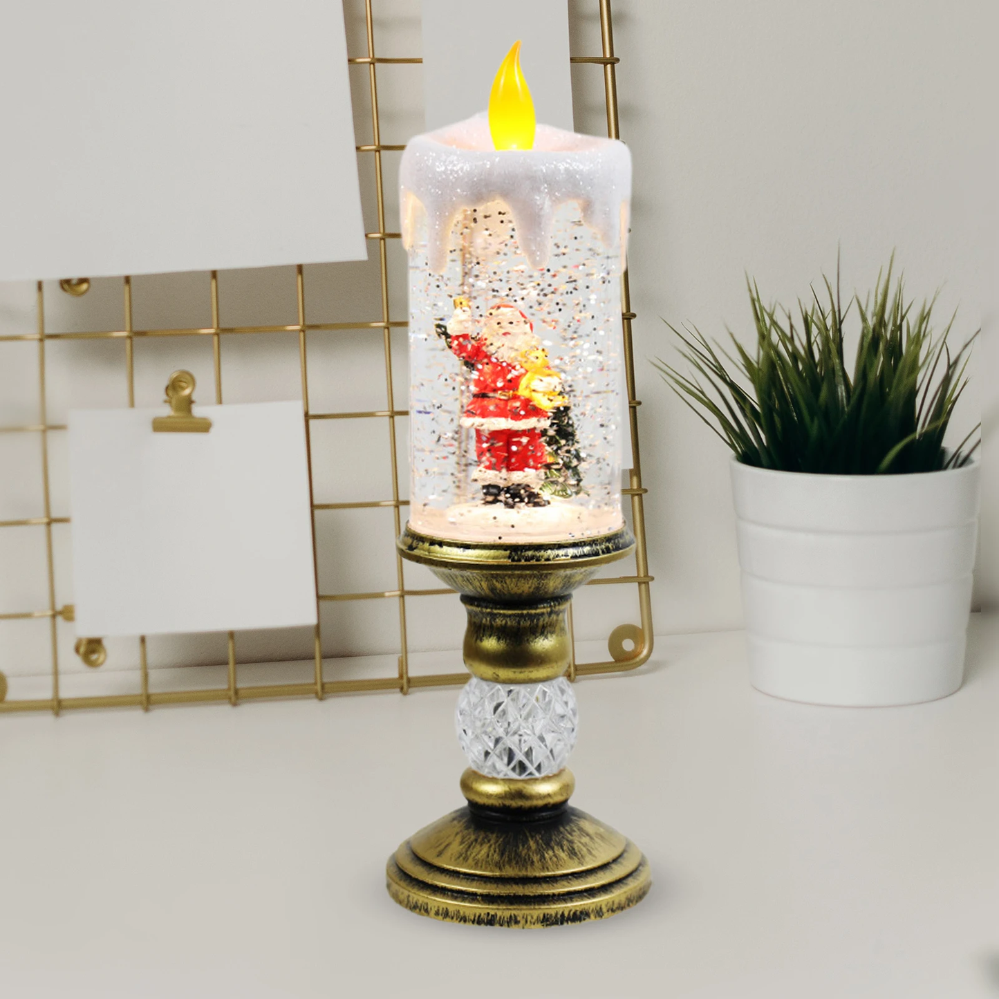 Crystal Echo Weihnachtswasserkerze | Karnz