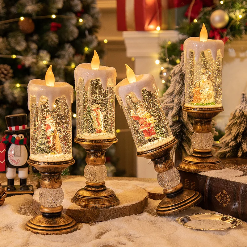 Crystal Echo Weihnachtswasserkerze | Karnz