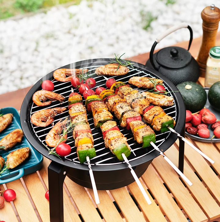 Portabler Antihaft Elite Abenteuer Campinggrill | Karnz