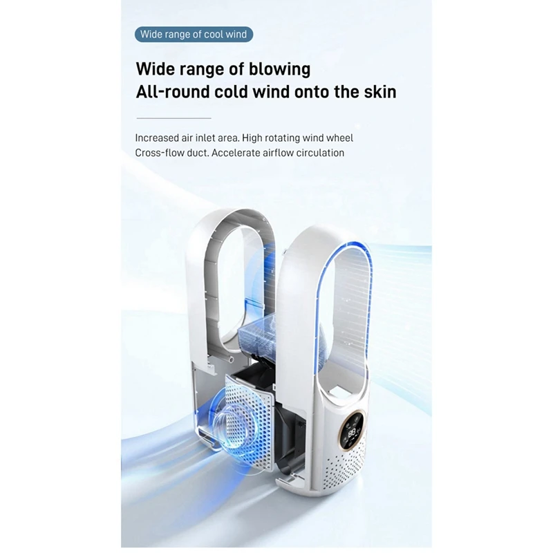 Blattloser Ventilator Tragbarer Mini-Klimaanlage | Karnz