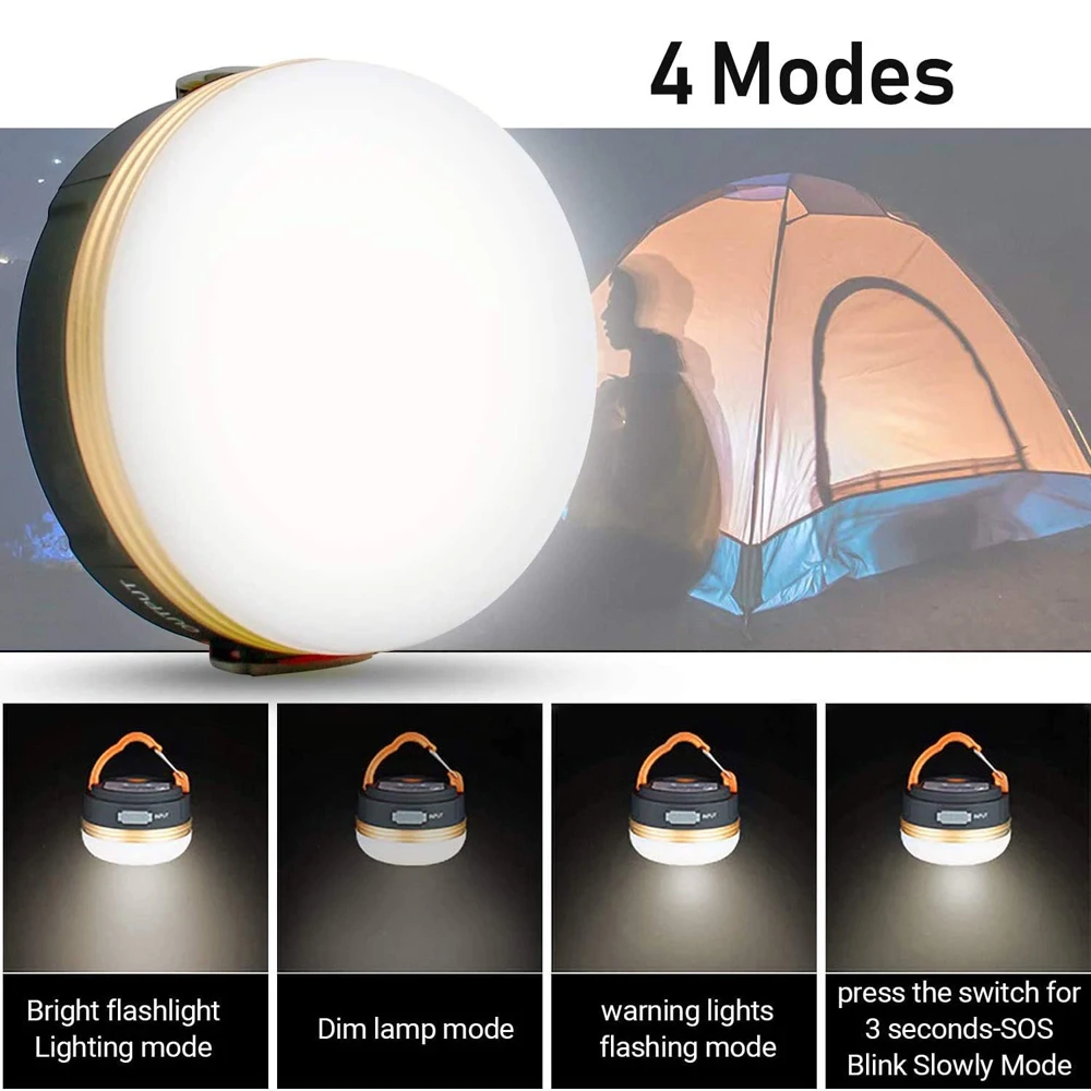 Praktisches Camping Magnetisches LED Wiederaufladbares Licht | Karnz