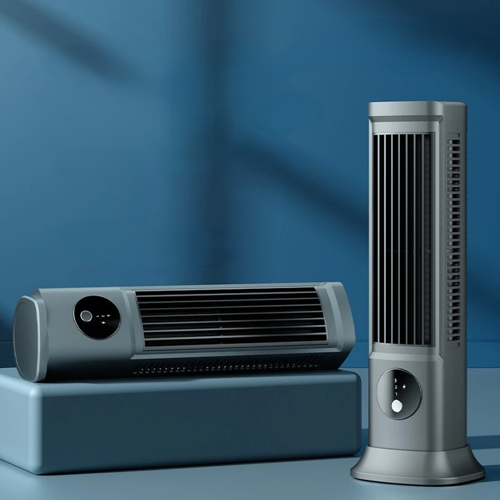 Towerless Ultra Cool Air Conditioning Desktop Fan - Image 0