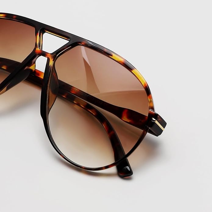 Aviator Oversize Sonnenbrille Retro UV400 | Karnz