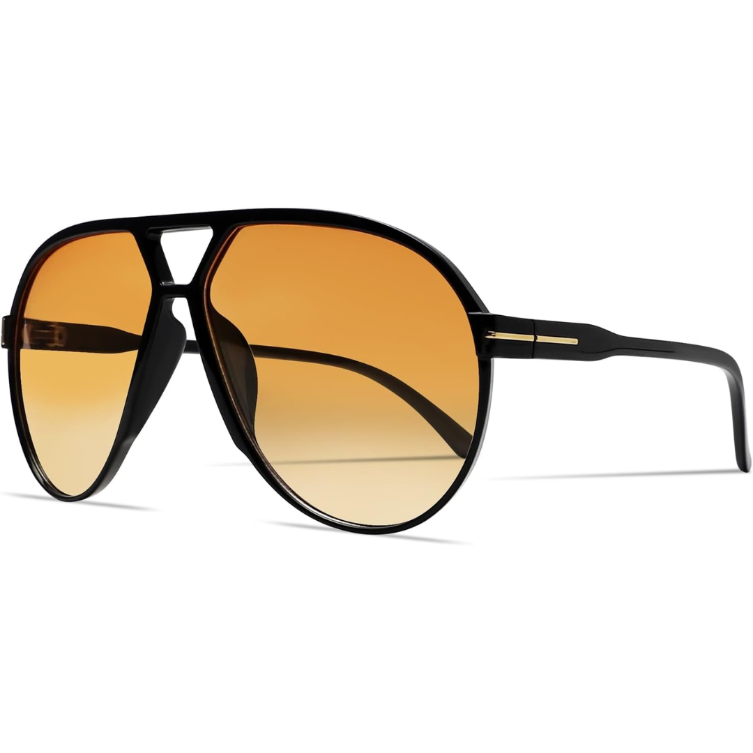 Aviator Oversize Sonnenbrille Retro UV400 | Karnz