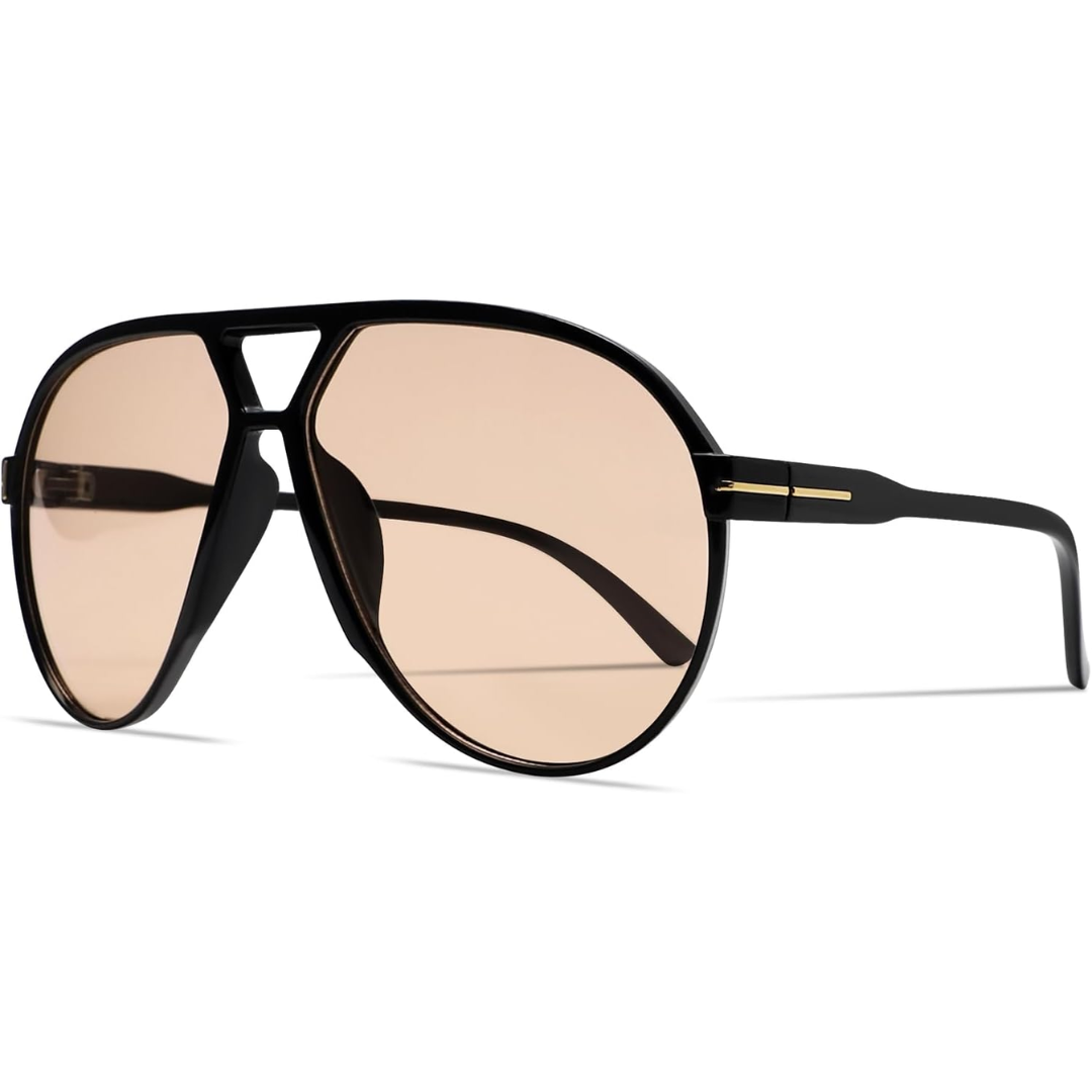 Aviator Oversize Sonnenbrille Retro UV400 | Karnz