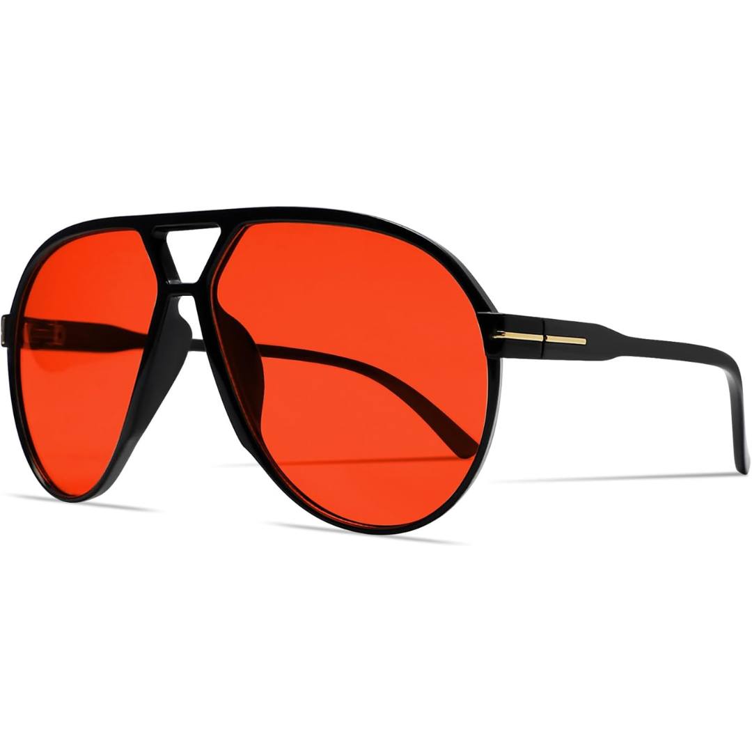 Aviator Oversize Sonnenbrille Retro UV400 | Karnz