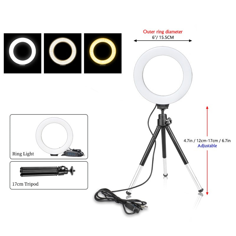 RubyGlow Ring Light – Perfektes Licht für Fotos Karnz