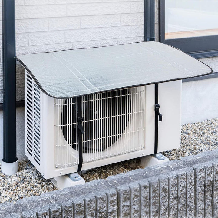 AC Außenbereichseinheiten Schutz Aluminium Abdeckung mit Riemen Karnz
