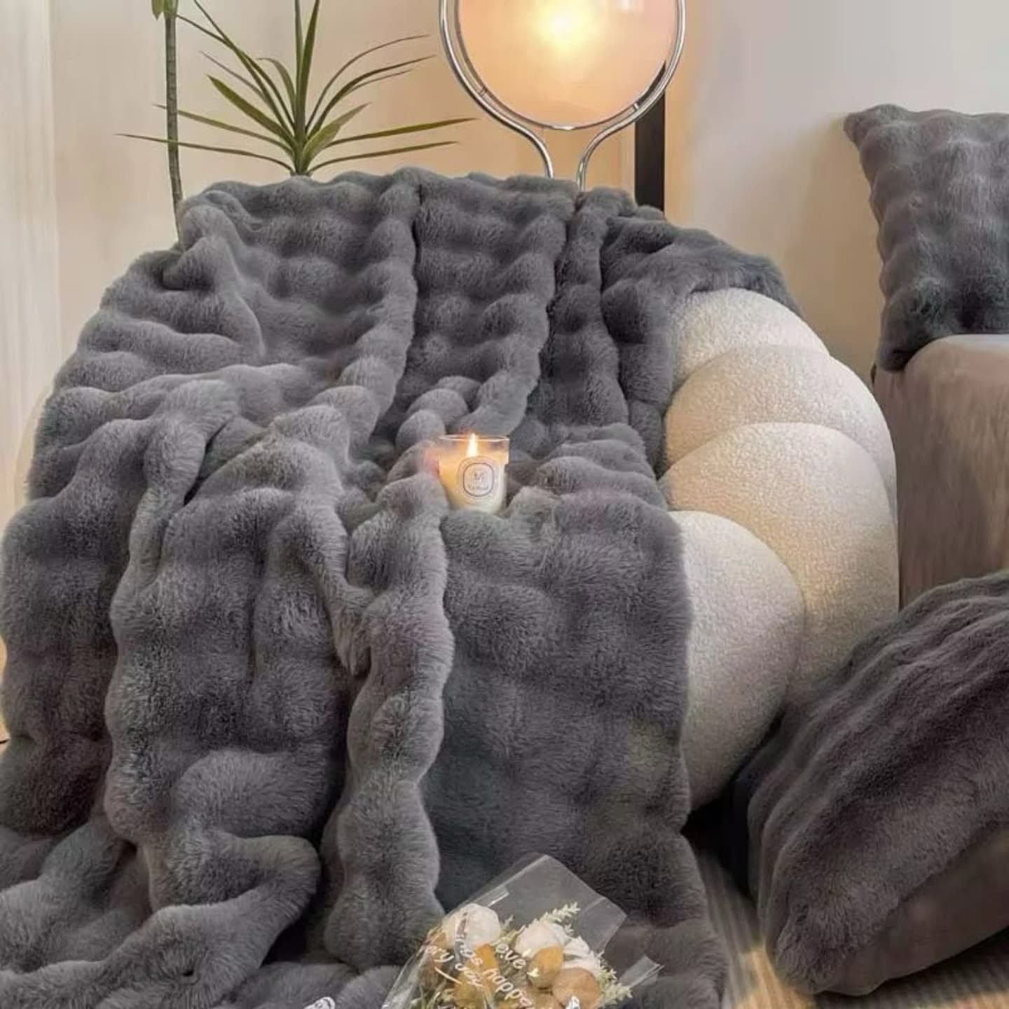 Winterdecke mit Luftpolsterfolie