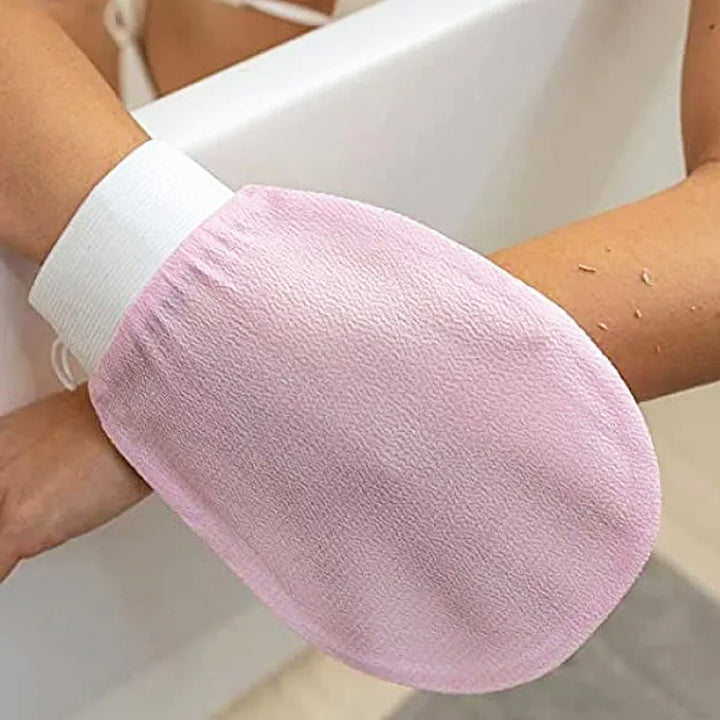Exfolierende & tote Hautentferner Handschuh Karnz