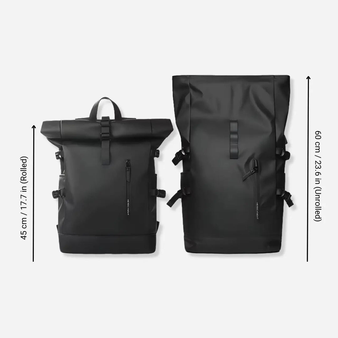 Rolltop-Rucksack | Schlank und funktional | Karnz