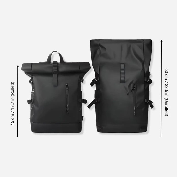 Rolltop-Rucksack | Schlank und funktional | Karnz