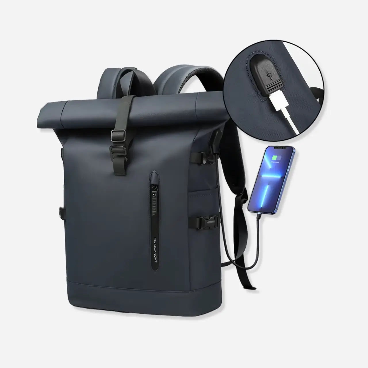 Rolltop-Rucksack | Schlank und funktional | Karnz