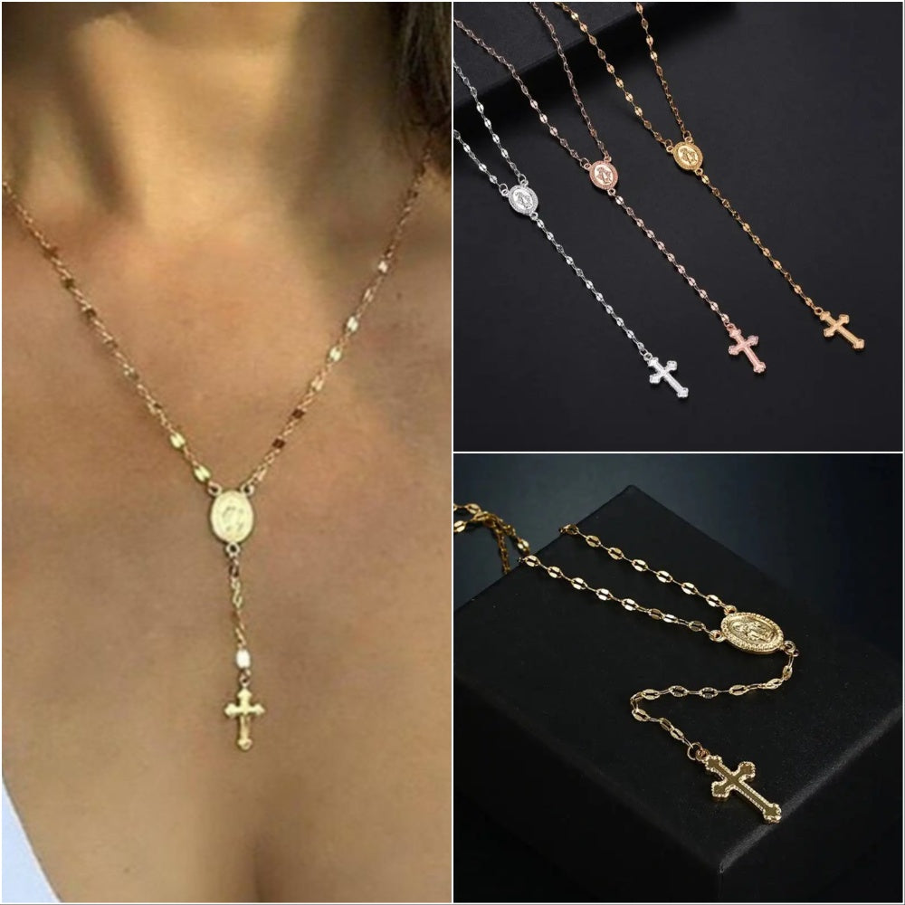 Spirituelle Rosenkranzkette – Stilvoller Glaubensschmuck für jeden Anlass