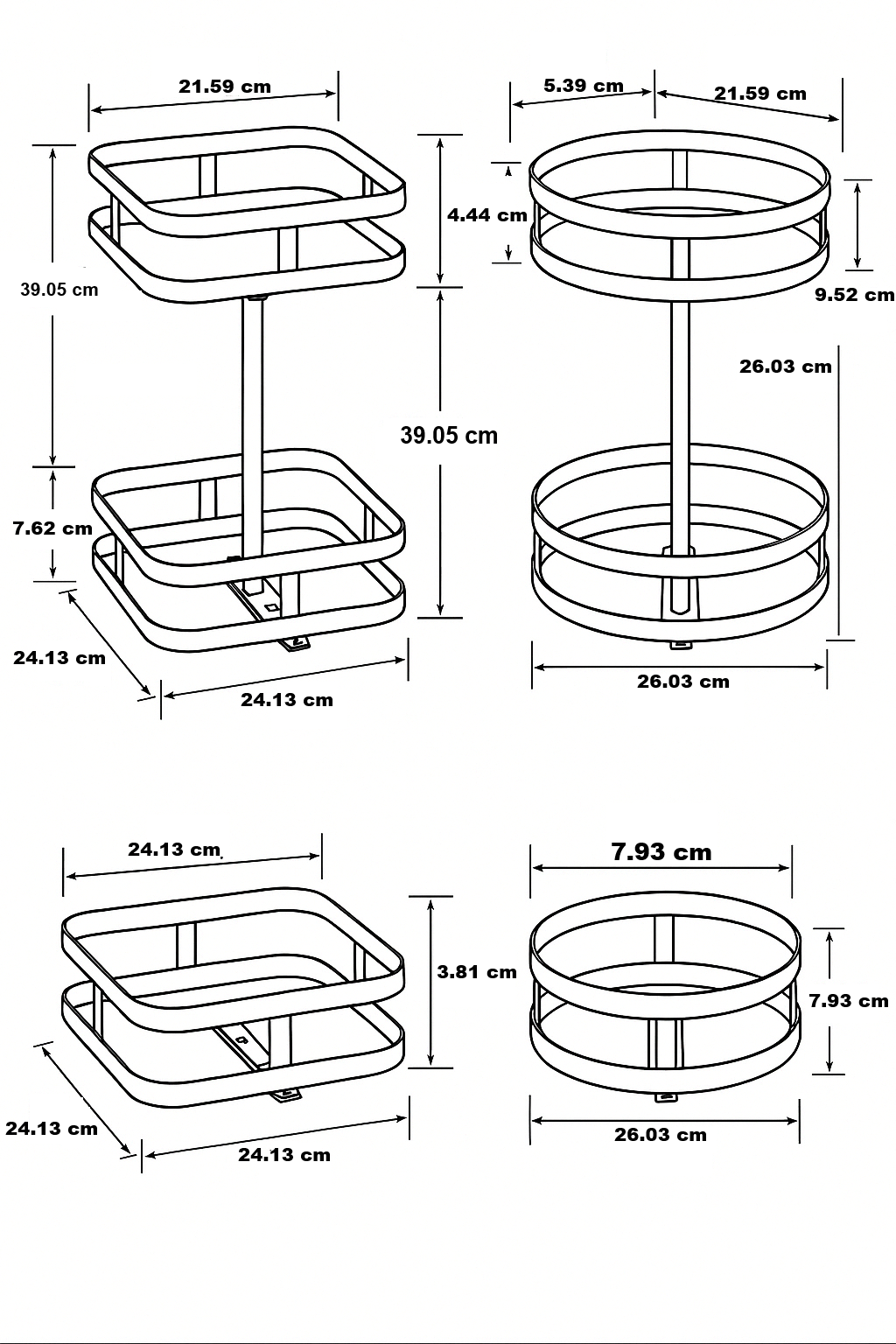 Drehbares Lagerregal - TwistRack 360°