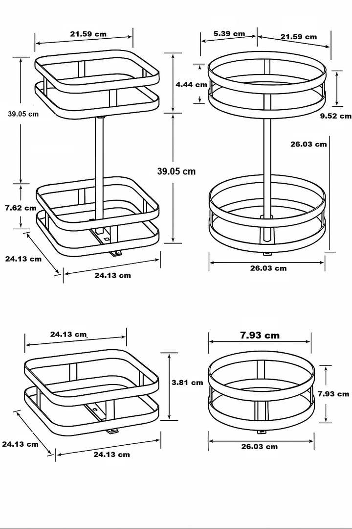 Drehbares Lagerregal - TwistRack 360°