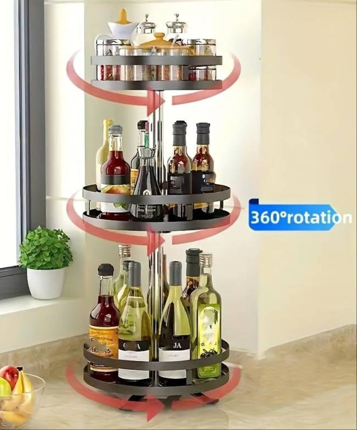 Drehbares Lagerregal - TwistRack 360°