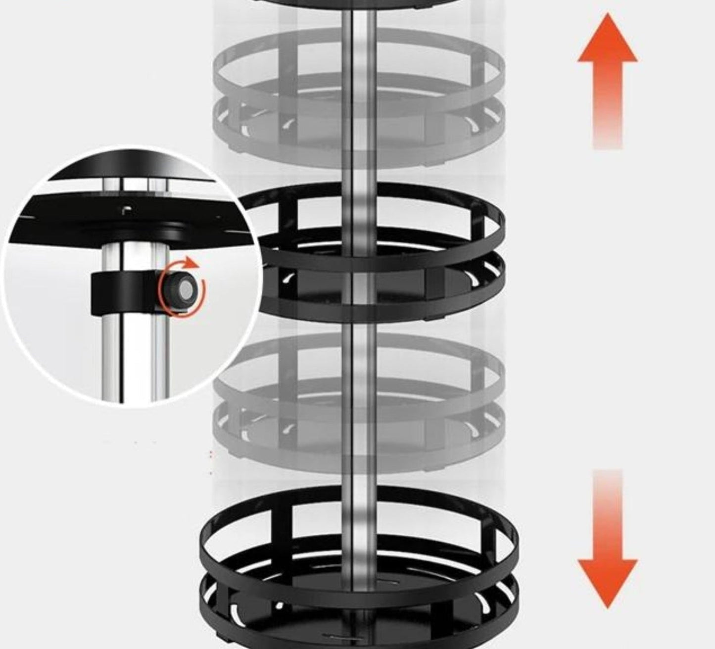 Drehbares Lagerregal - TwistRack 360°