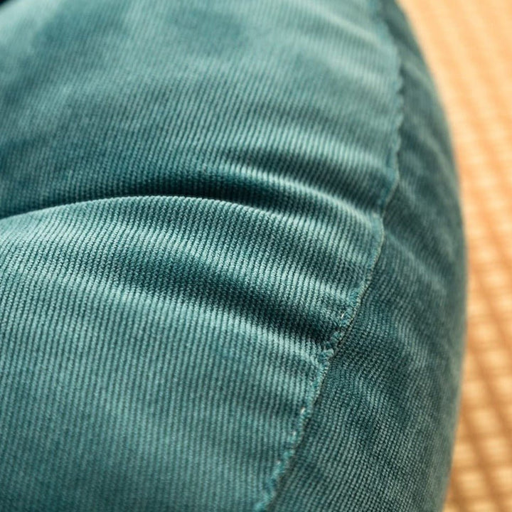 Runde Cordura Einfarbige Getuftete Dicke Polsterung für Komfort | Karnz