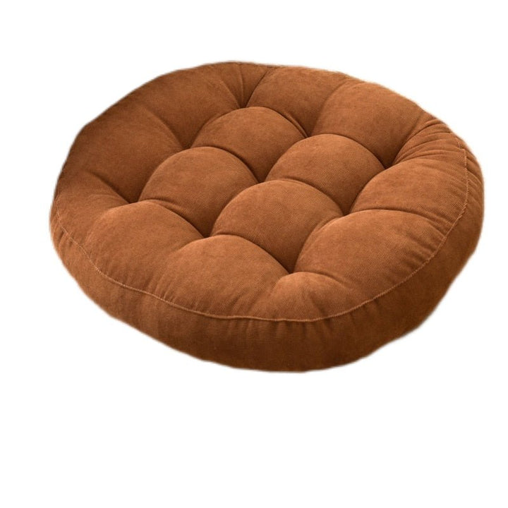Runde Cordura Einfarbige Getuftete Dicke Polsterung für Komfort | Karnz