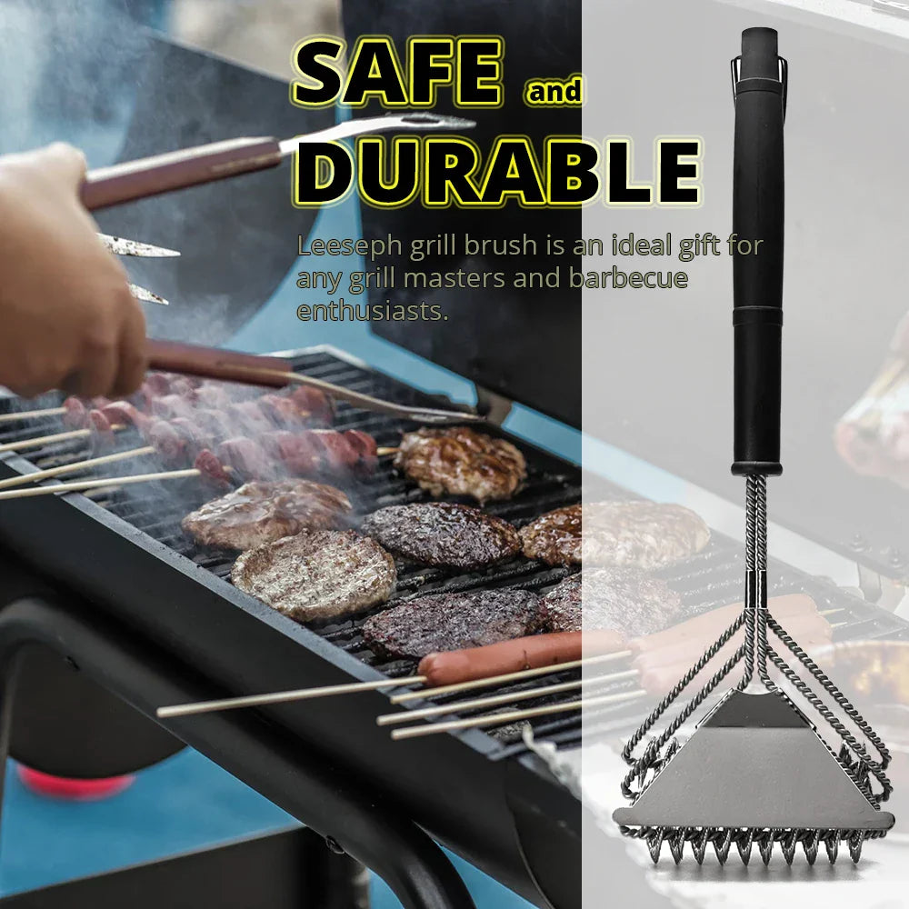 Rostfreier Edelstahl borstenfreier BBQ Grillbürste Reiniger | Karnz