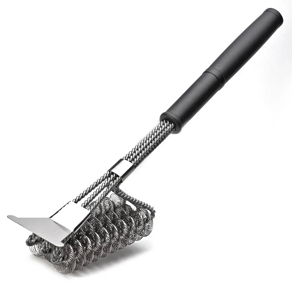 Rostfreier Edelstahl borstenfreier BBQ Grillbürste Reiniger | Karnz