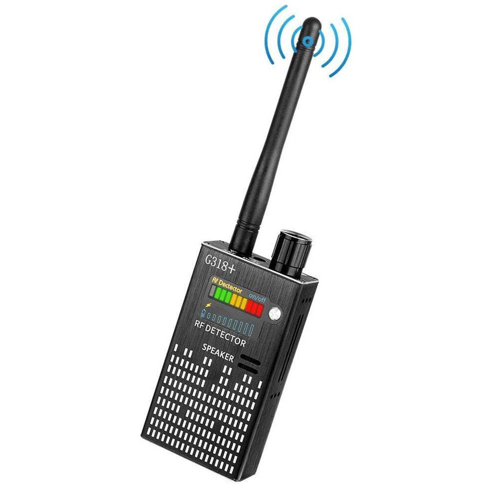 Spionagesignal-Wanzendetektor, HF-Detektor, versteckte Kamera, Laserlinse, GSM-GPS-Gerätefinder