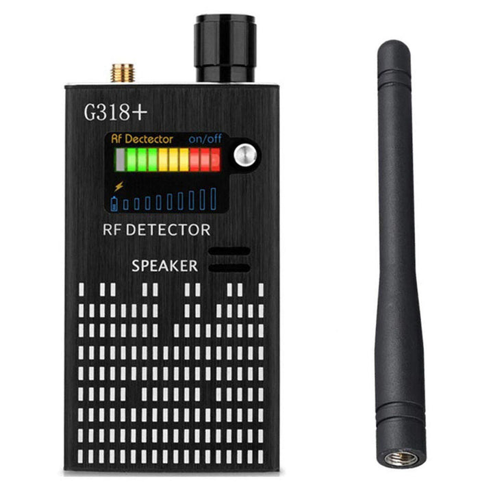 Spionagesignal-Wanzendetektor, HF-Detektor, versteckte Kamera, Laserlinse, GSM-GPS-Gerätefinder