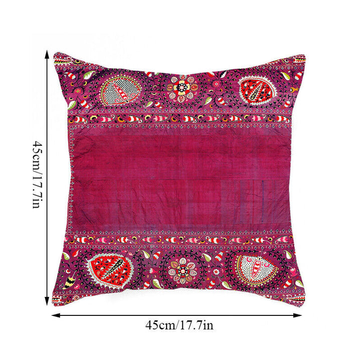 Ethnic Boho Mandala Print Linen Throw Pillow Cover Sofa Pillow Cover Home Decor # Karnz