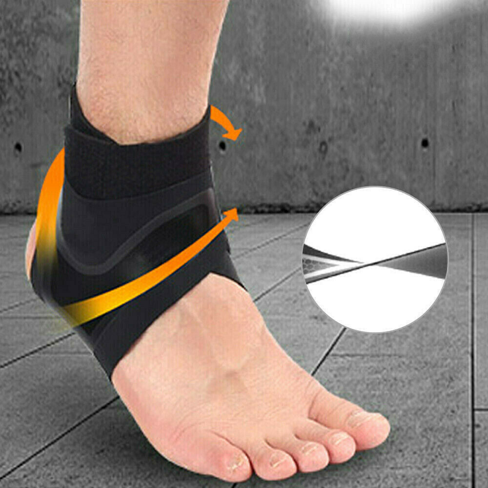Knöchelbandage zur Schmerzlinderung – verstellbar für alle Fuß- und Knöchelgrößen – geeignet zum Tragen mit Schuhen/Socken – Wanduhru