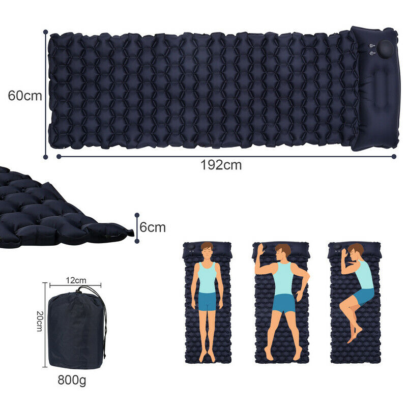 Schlafmatte Campingmatte Fusspumpe | Karnz