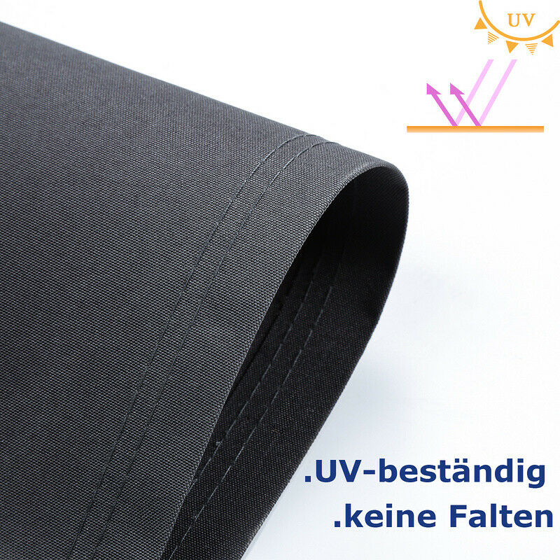 Senkrechtmarkise Sonnenschutz Außenrollo Anthrazit 2.5M*1.4M | Karnz