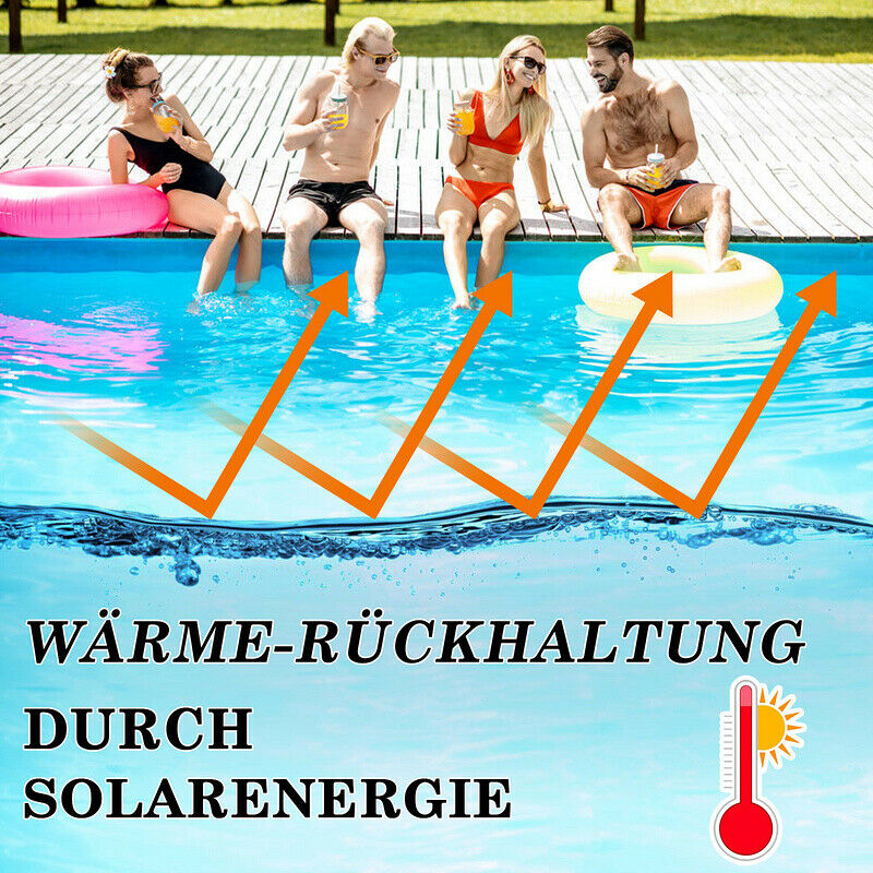 Pool Solarabdeckplane Solarfolie Poolplane | Karnz
