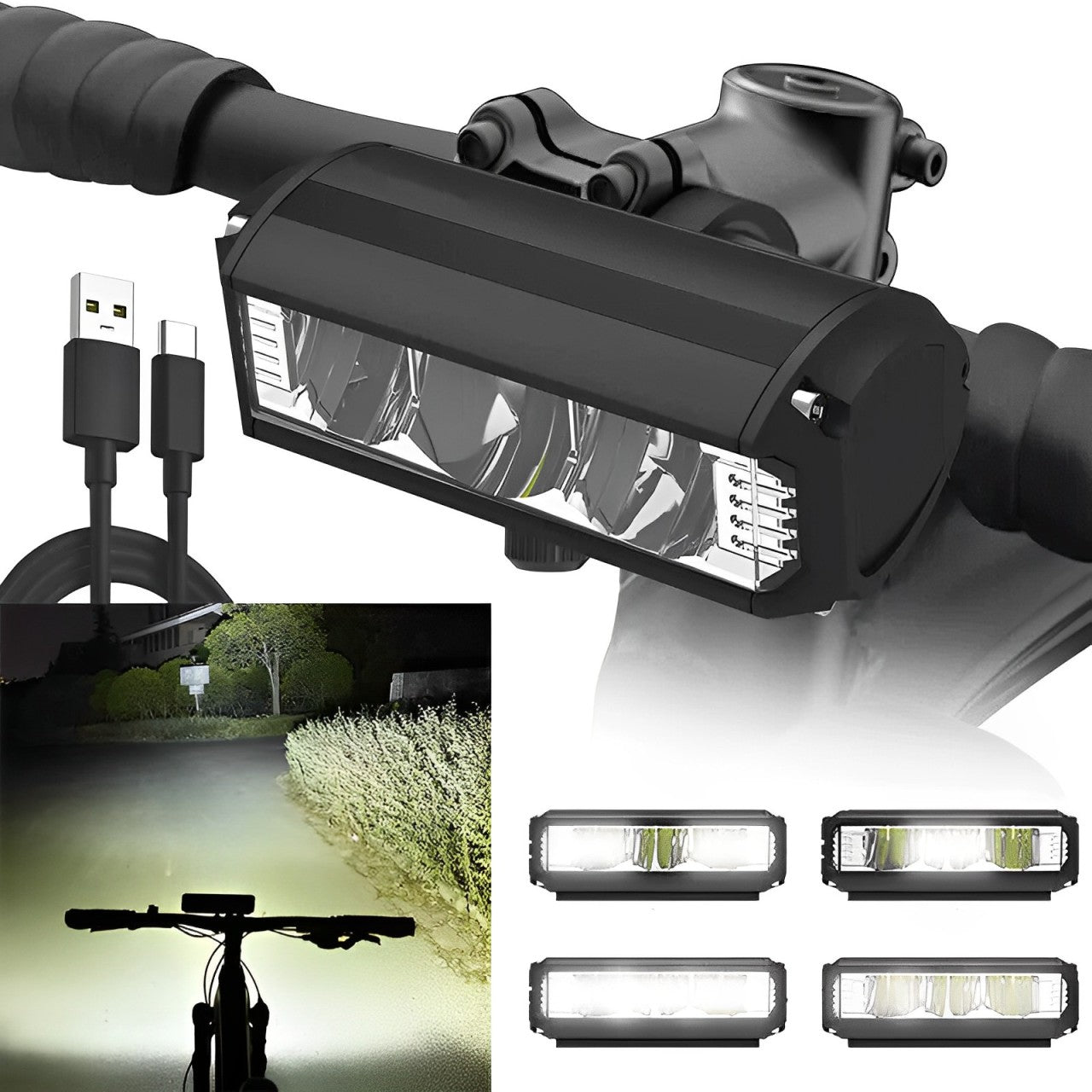 Super helle LED Vorderlichter für Fahrräder | Karnz