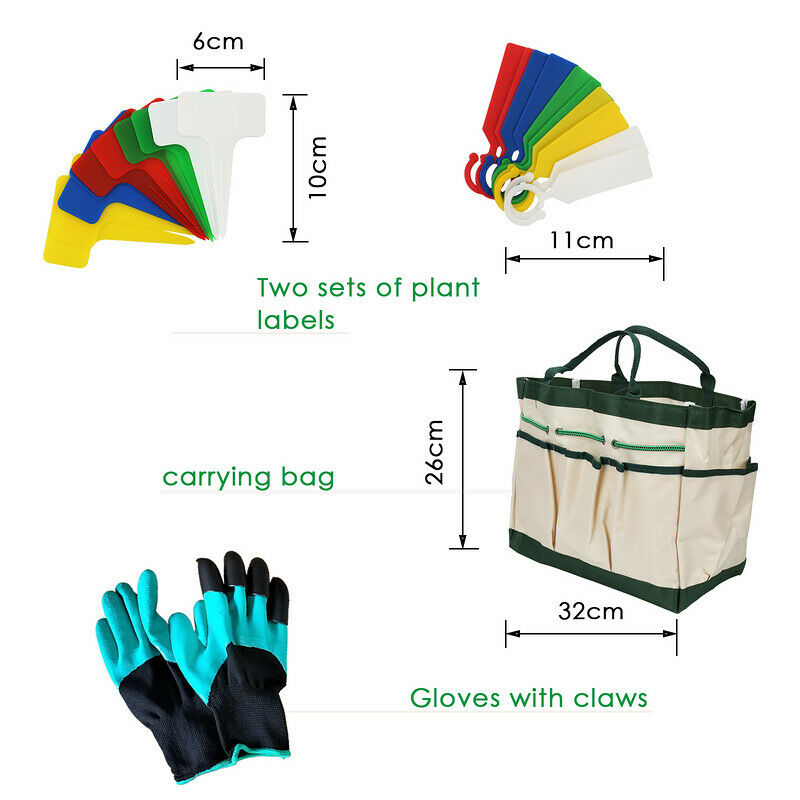 Gartenwerkzeug Set 12tlg. Gartengeräte | Karnz