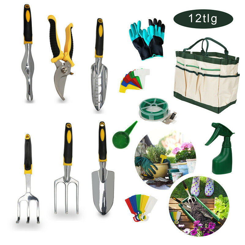 Gartenwerkzeug Set 12tlg. Gartengeräte | Karnz