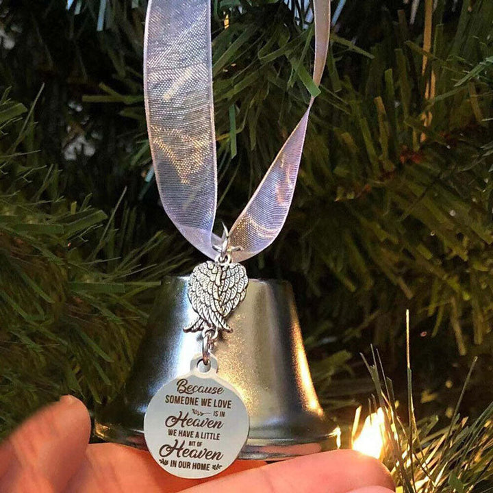 Weihnachtsbaum-Gedenkornamente Engel Flügel Glocken-Anhänger Hängedekoration | Karnz