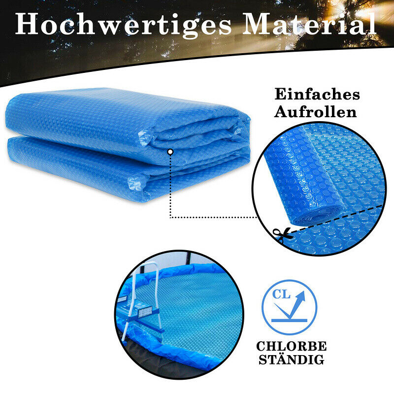 Pool Solarabdeckplane Solarfolie Poolplane | Karnz