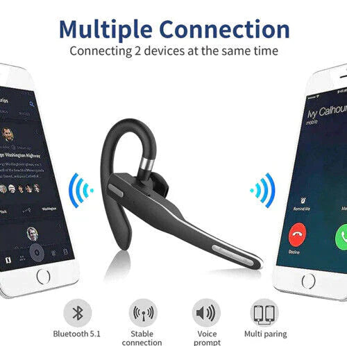 Kabelloser Bluetooth-Kopfhörer mit langer Akkulaufzeit und Geräuschunterdrückung