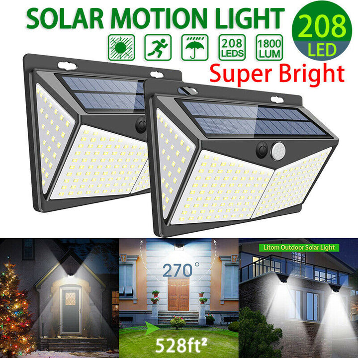 Ultra Solarbetriebene Bewegungsmelder Lampe | Karnz
