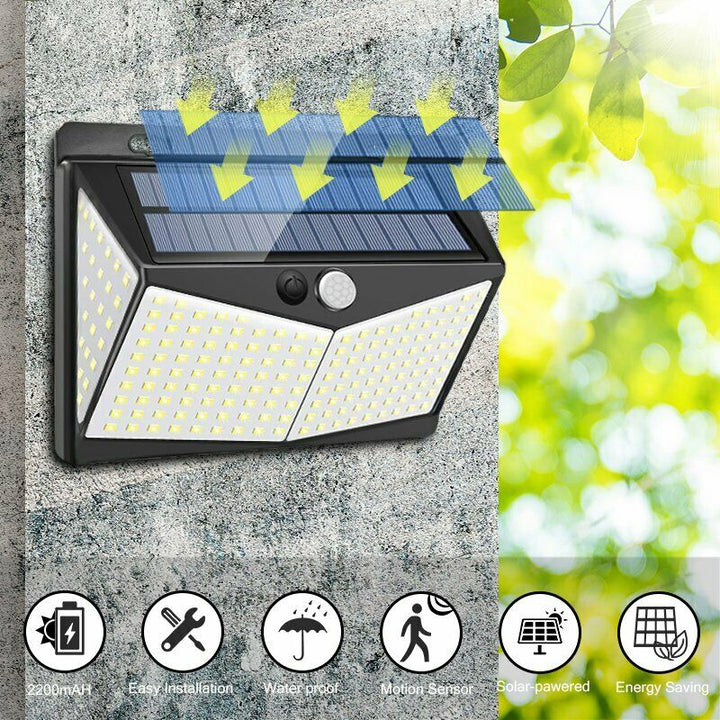 Ultra Solarbetriebene Bewegungsmelder Lampe | Karnz