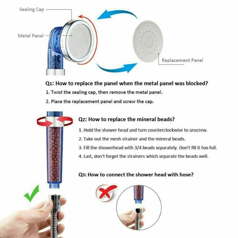 Ionic Pure Filtration Duschkopf | Karnz