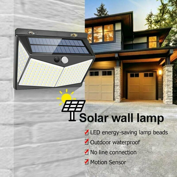 Ultra Solarbetriebene Bewegungsmelder Lampe | Karnz