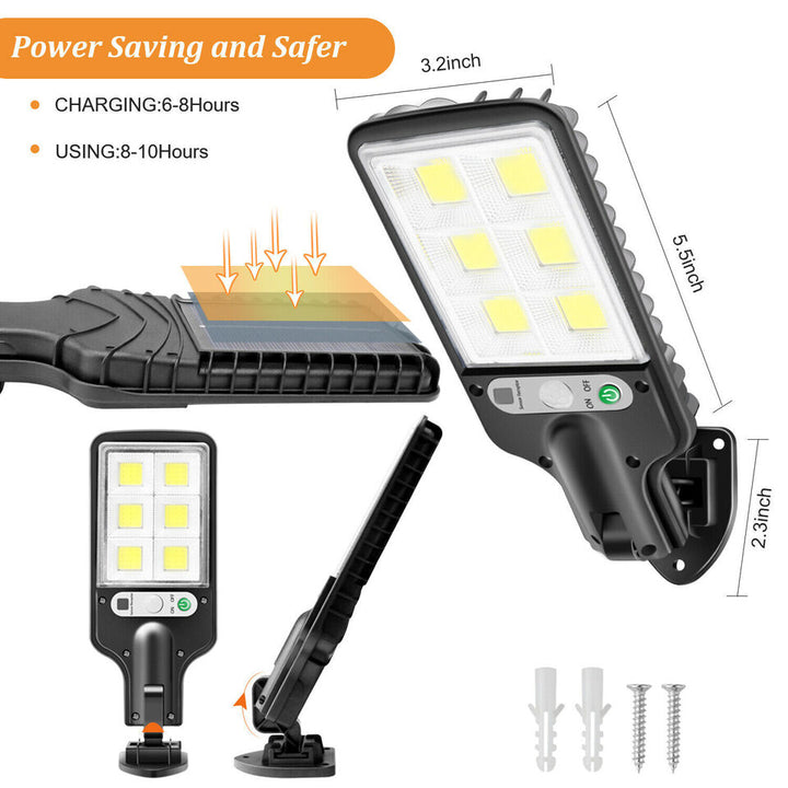 Premium solarbetriebene LED-Straßenlampe